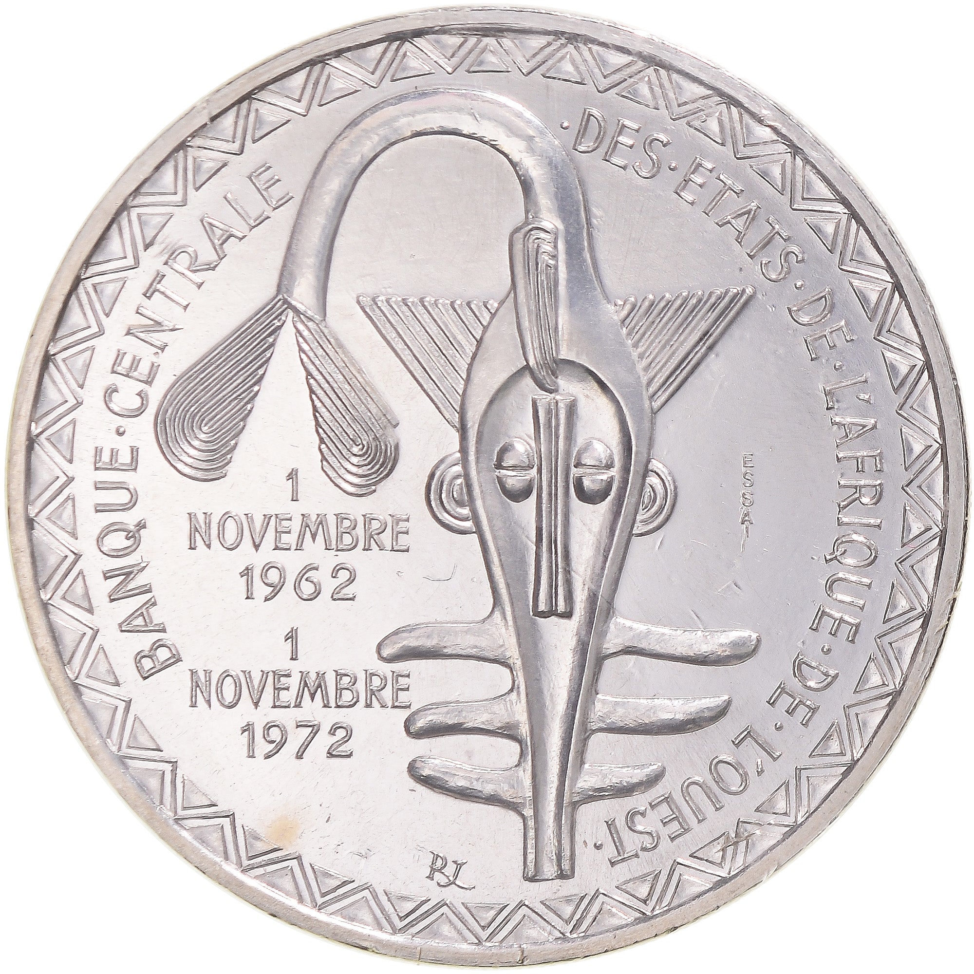 Monnaie, Communauté économique des États de l'Afrique de l'Ouest, 500 Francs