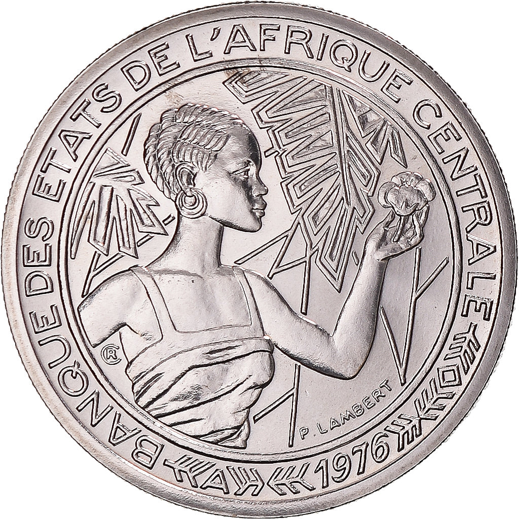 Monnaie, États de l'Afrique centrale, 500 Francs, 1976, Paris, ESSAI, FDC