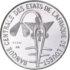 Coin, West African States, Franc, 1976, Paris, ESSAI, MS(65-70), Steel, KM:E8