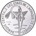 Coin, West African States, Franc, 1976, Paris, ESSAI, MS(65-70), Steel, KM:E8