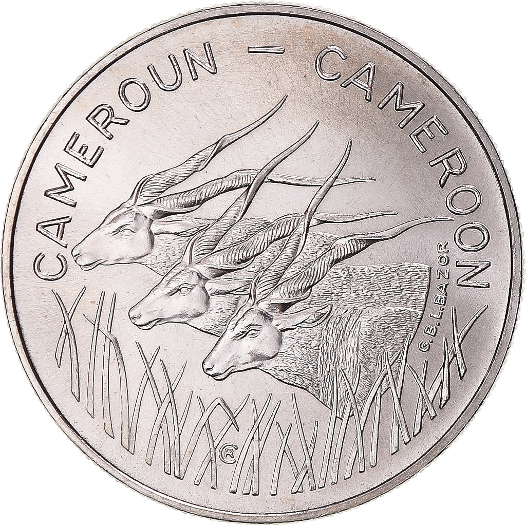 Monnaie, Cameroun, 100 Francs, 1975, Paris, ESSAI, FDC, Nickel, KM:E16