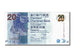 Hong Kong, 20 Dollars, 2010, KM:297a, FDS
