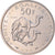 Moneta, Dżibuti, 50 Francs, 1977, Paris, PRÓBA, MS(65-70), Miedź-Nikiel