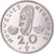 Coin, New Hebrides, 20 Francs, 1967, Paris, ESSAI, MS(65-70), Nickel, KM:E3