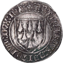 Coin, France, Bretagne, François II, Gros à l'écu, 1458-1488, Rennes
