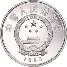 Moneda, CHINA, REPÚBLICA POPULAR, Lao-Tse, 5 Yüan, 1985, Shenyang, Proof, SC