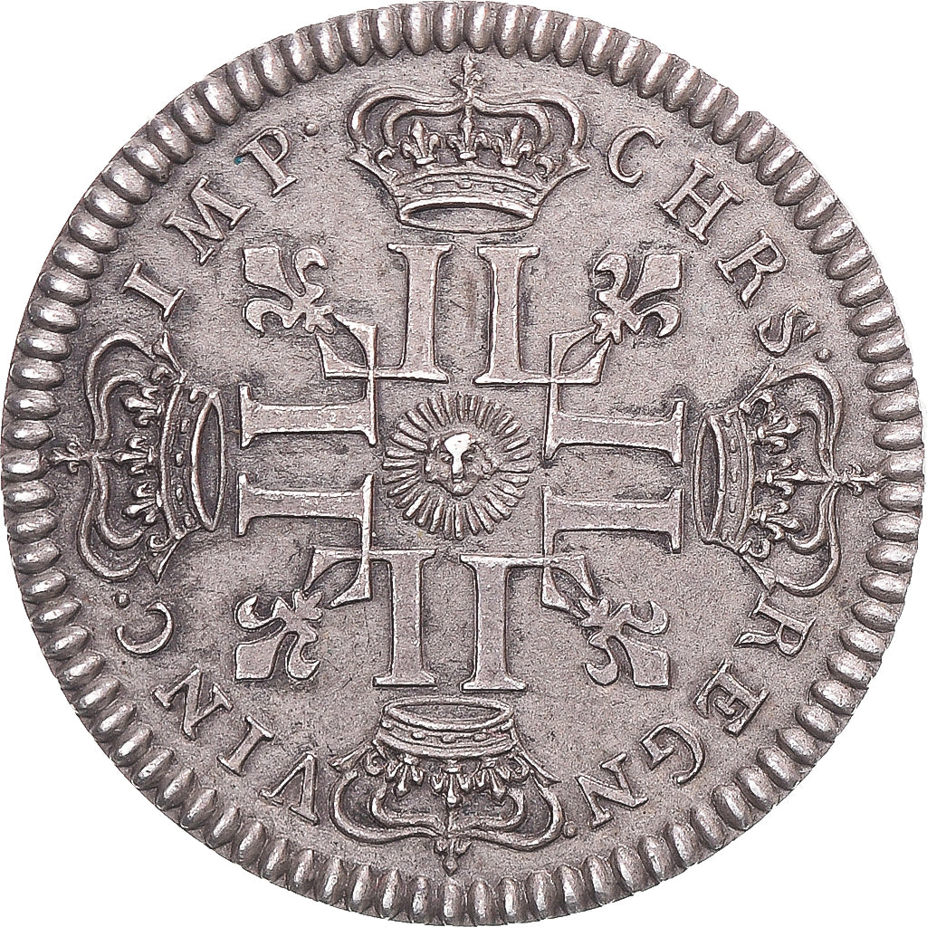 France, Token, Essai au type de Louis XV, après 1880, AU(55-58), Silver