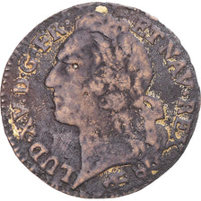 Monnaie, France, louis d'or au bandeau, 1753, Lyon, FAUX, TB+, Gold plated