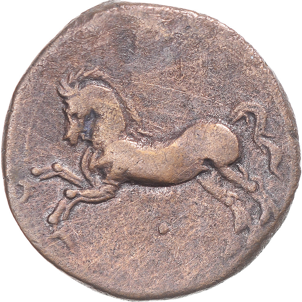 Moneda, Numidia (Kingdom of), Massinissa or Micipsa, Æ, 2nd century BC, MBC