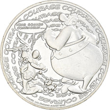 France, 10 Euro, Axtérix - courage, 2022, Monnaie de Paris, MS(63), Silver