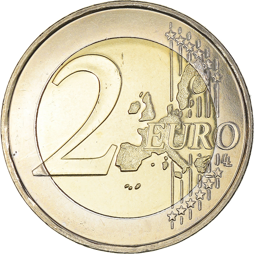 België, 2 Euro, Atomium, 2006, Brussels, NIEUW, Bi-Metallic, KM:241