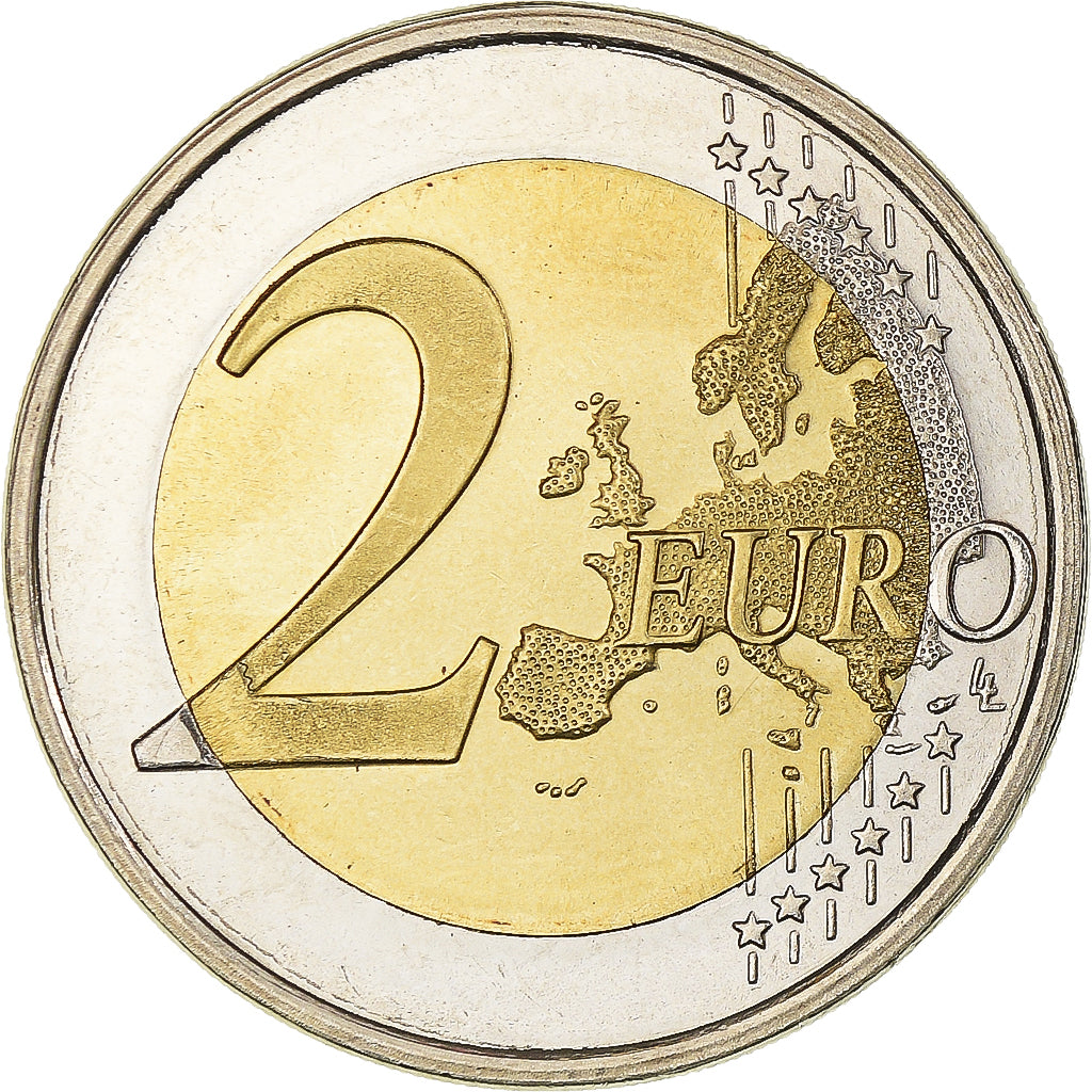 Finland, 2 Euro, 90th Anniversary of Independence, 2007, Vantaa, UNC