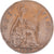 Moneta, Wielka Brytania, George V, Penny, 1927, VF(30-35), Miedź, KM:826