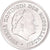Moneta, Holandia, Juliana, 10 Cents, 1956, AU(50-53), Nikiel, KM:182