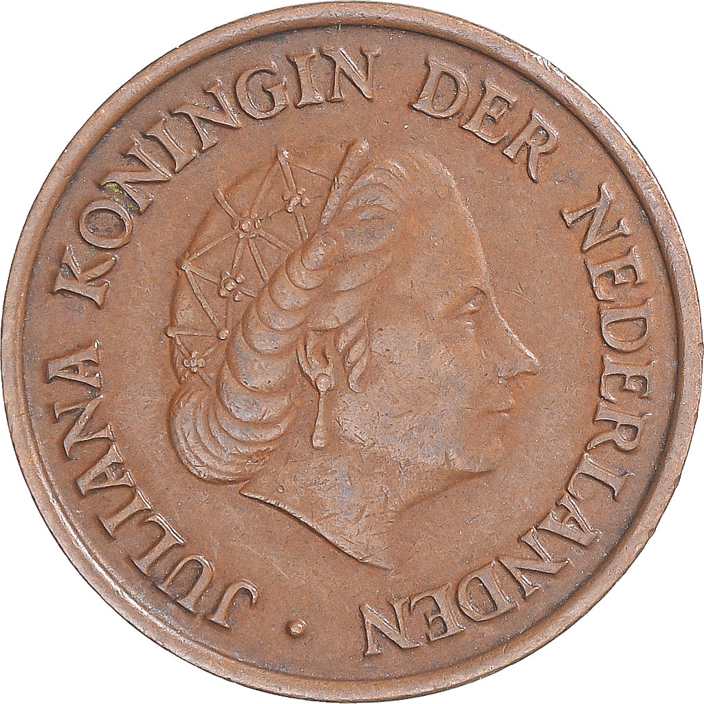Munten, Nederland, Juliana, 5 Cents, 1950, ZF+, Koper, KM:181