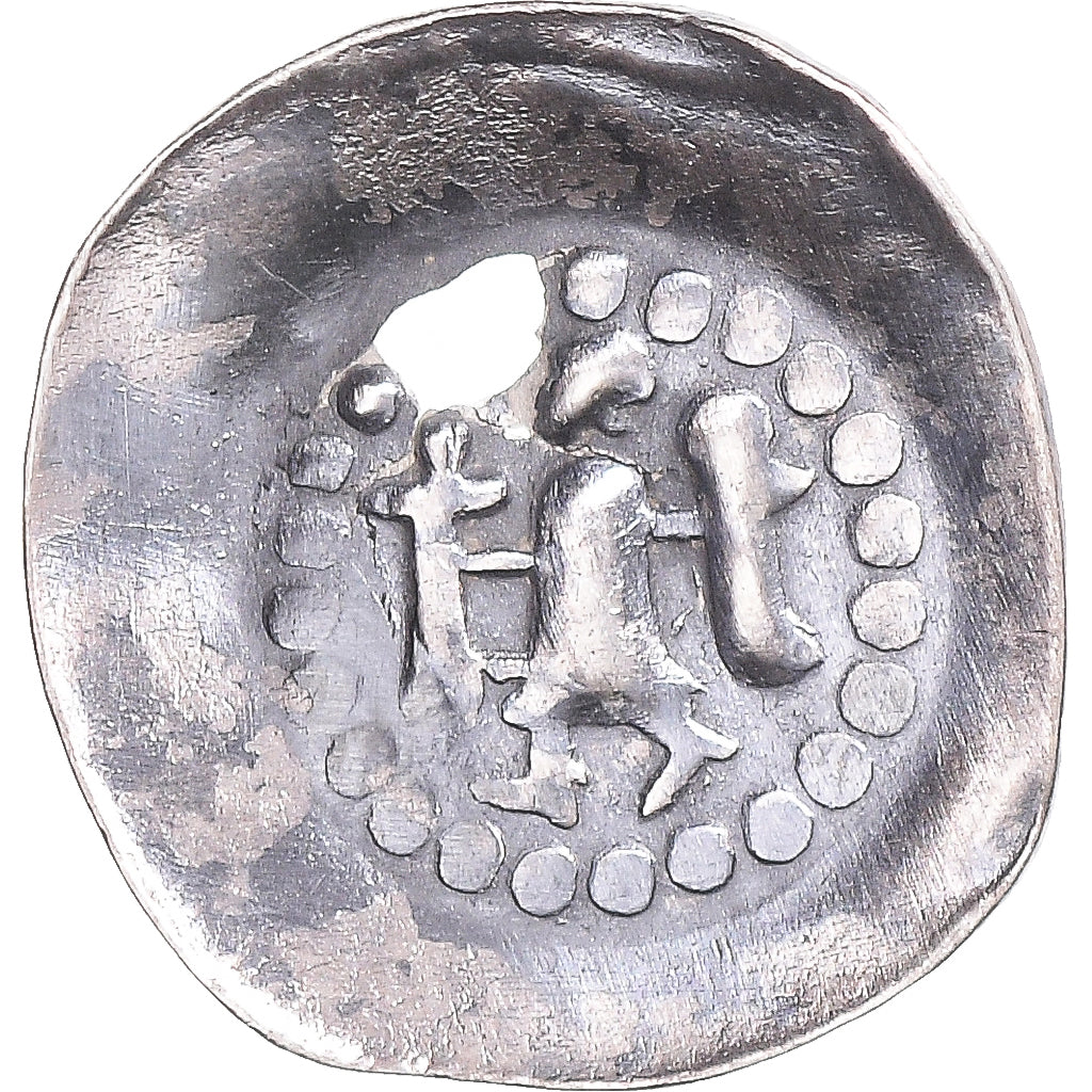 Monnaie, France, Évêché de Strasbourg, Pfennig à l'ange crucigère