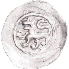 Coin, Évêché de Strasbourg, Conrad de Lichtenberg, Denier, silver