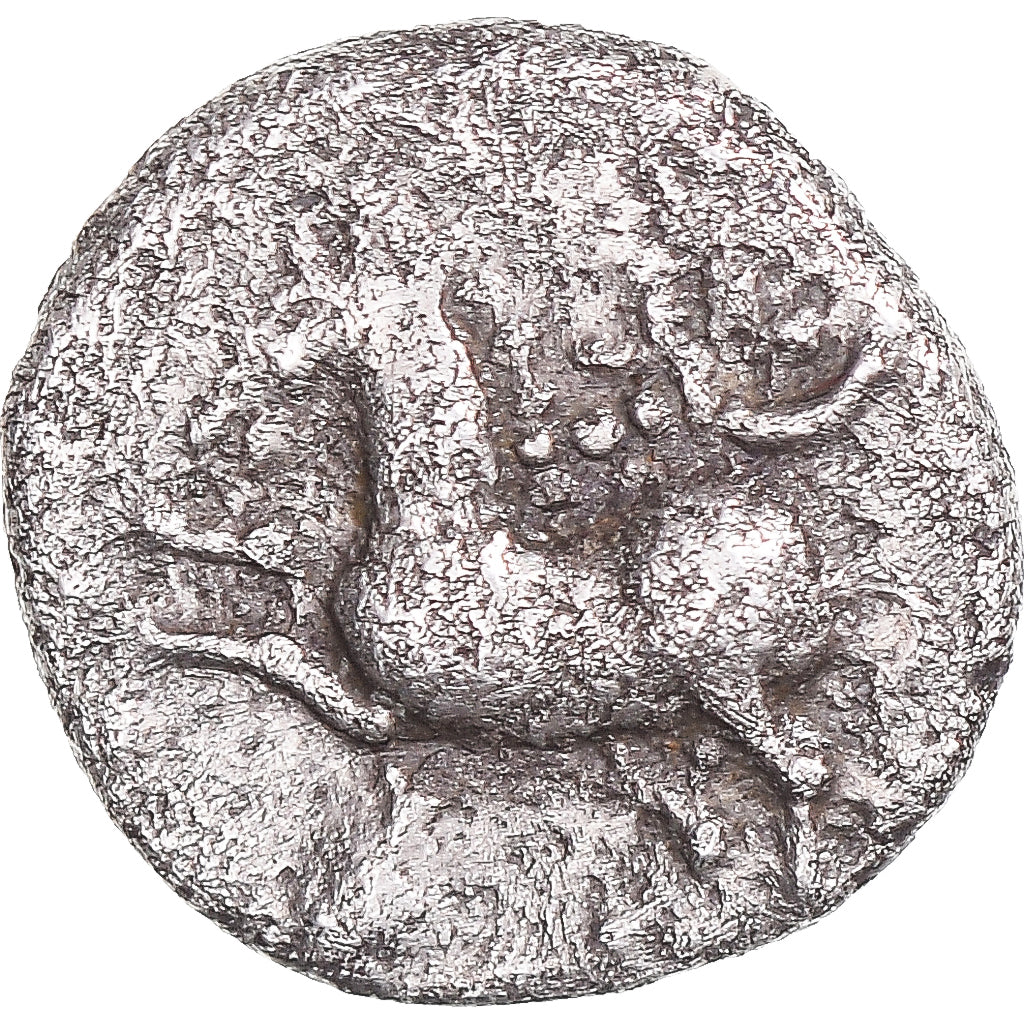 Coin, Arverni, Drachm, 1st century BC, EF(40-45), Silver, Delestrée:3389