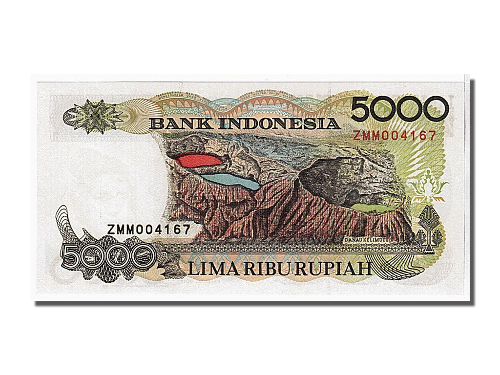 Banknote, Indonesia, 5000 Rupiah, 1992, UNC(65-70)