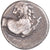 Moneta, Tracja, Hemidrachm, ca. 386-338 BC, Chersonesos, EF(40-45), Srebro