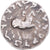Monnaie, Royaume de Bactriane, Antimachos II, Drachme, ca. 165-160 BC, TTB