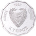 Moeda, Chipre, 5 Mils, 1982, Monnaie de Paris, ENSAIO, MS(65-70), Alumínio