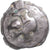 Moneta, Carnutes, Potin au loup, 1st century BC, Chartres, AU(50-53), Potin