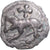 Münze, Carnutes, Potin au loup, 1st century BC, Chartres, SS+, Potin