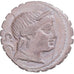 Coin, Naevia, Denarius Serratus, 79 BC, Rome, EF(40-45), Silver, Crawford:382/1