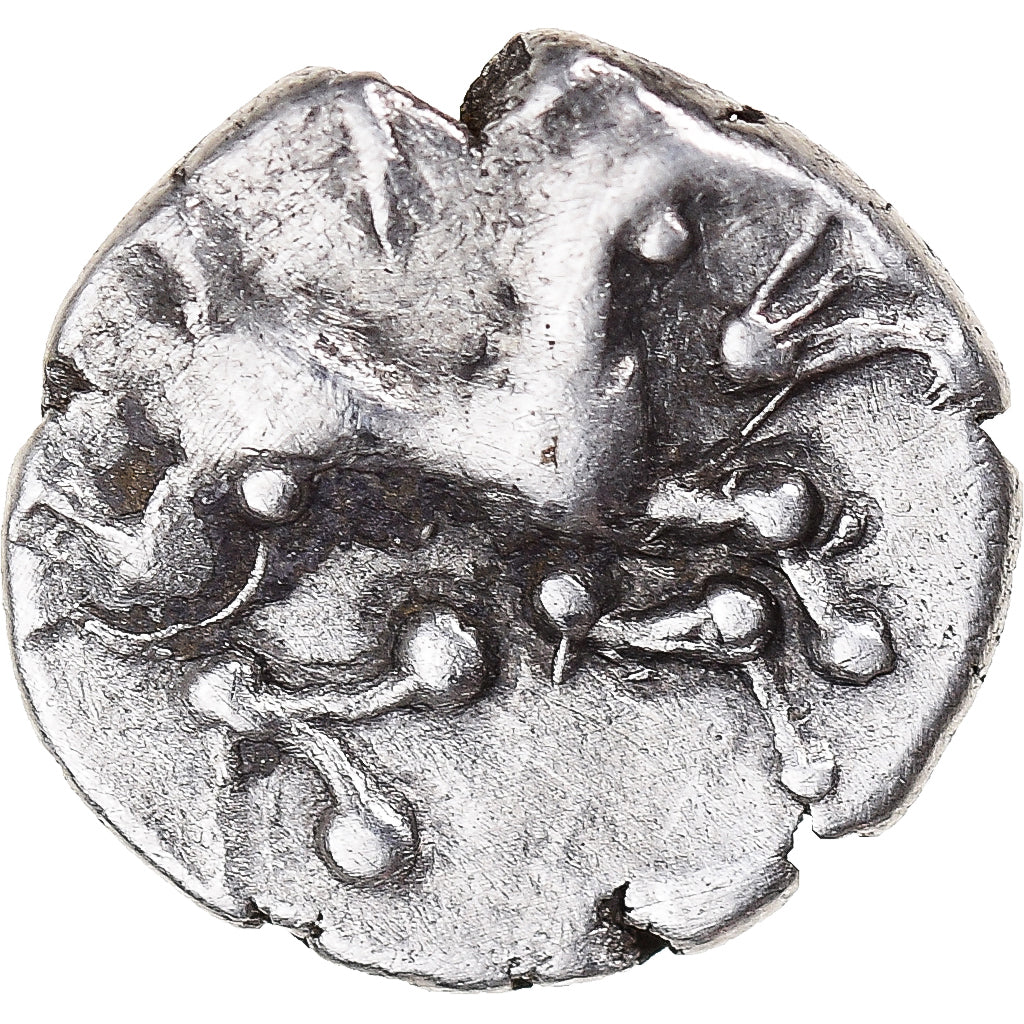 Coin, Aulerci Cenomani, Denier, ca. 80-50 BC, Le Mans, EF(40-45), Silver