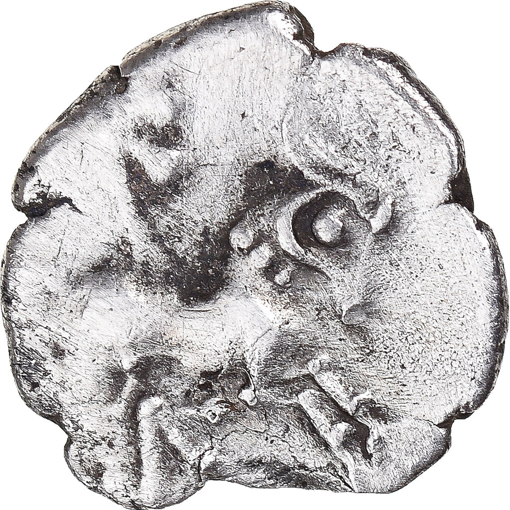 Moneda, Aulerci Cenomani, Denier, ca. 80-50 BC, Le Mans, MBC+, Plata