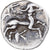 Moneda, Aulerci Cenomani, Denier, ca. 80-50 BC, Le Mans, MBC+, Plata