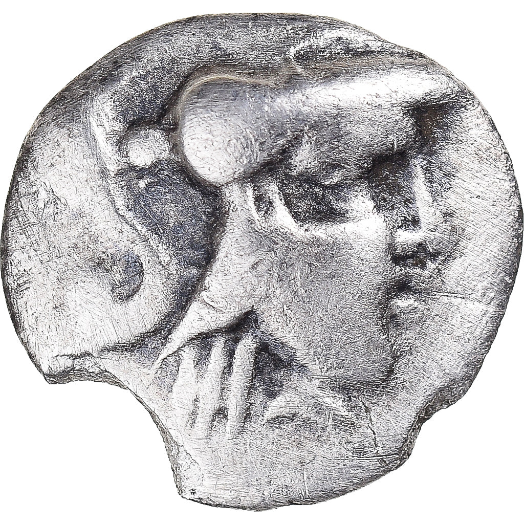 Moeda, Aulerci Cenomani, Denier, ca. 80-50 BC, Le Mans, EF(40-45), Prata