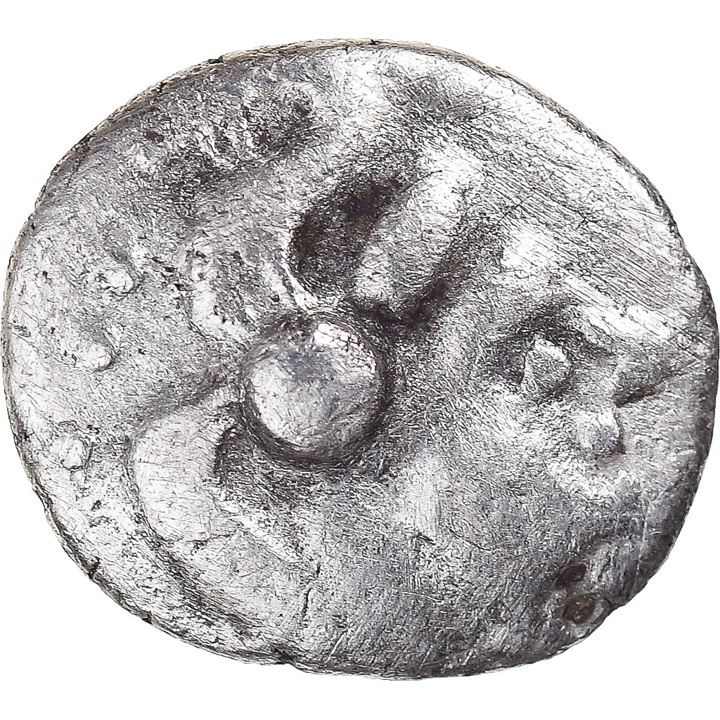 Munten, Aulerci Cenomani, Denier, ca. 80-50 BC, Le Mans, ZF, Zilver