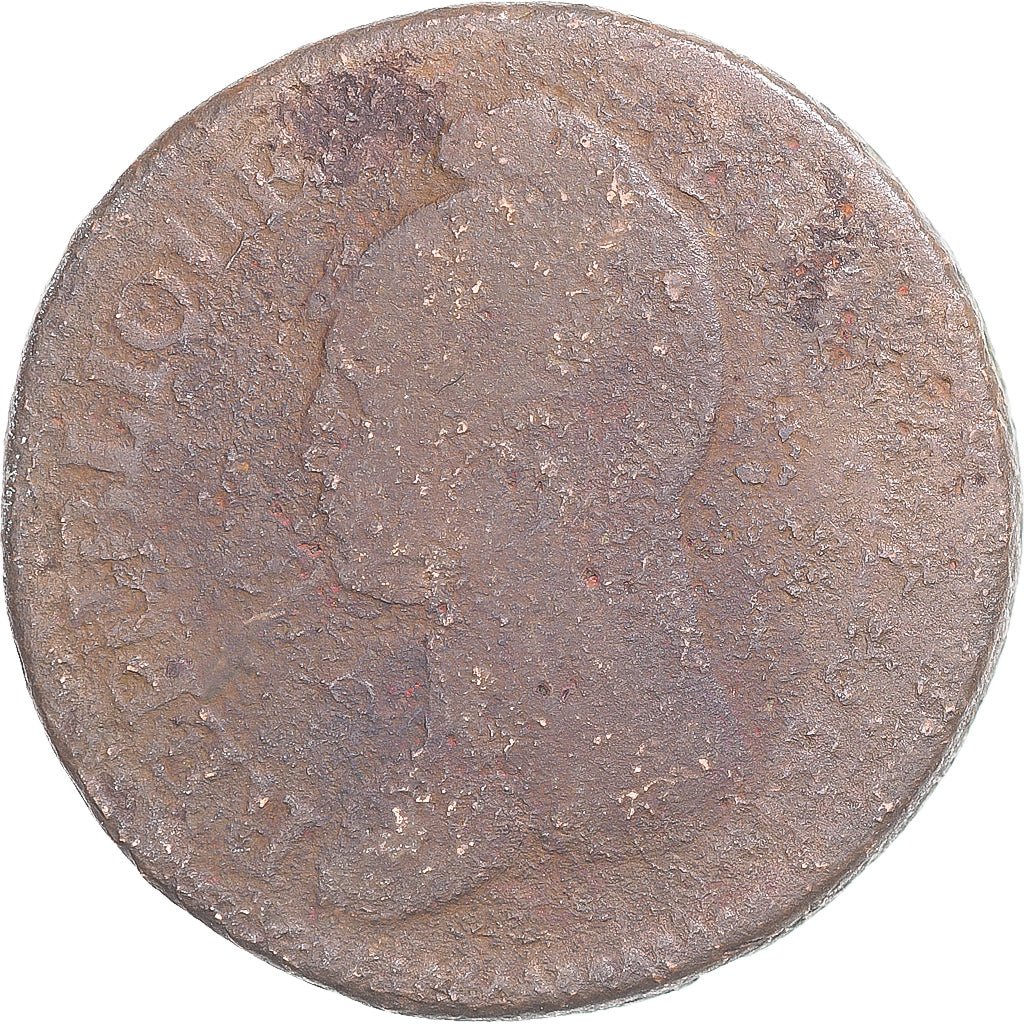 Coin, France, Dupré, Decime, Lyon, F(12-15), Copper, Gadoury:187/187a