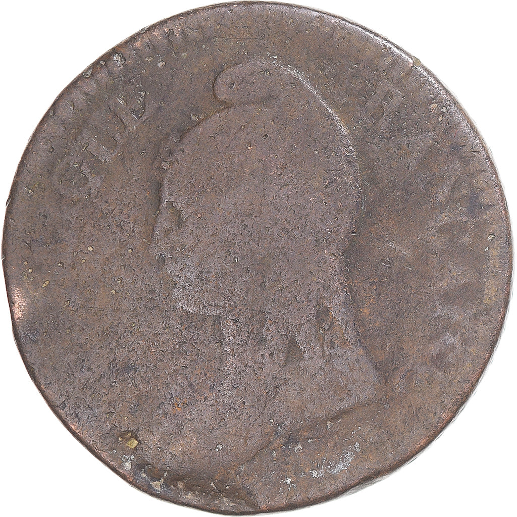 Coin, France, Dupré, Decime, Lyon, VF(20-25), Copper, Gadoury:187/187a