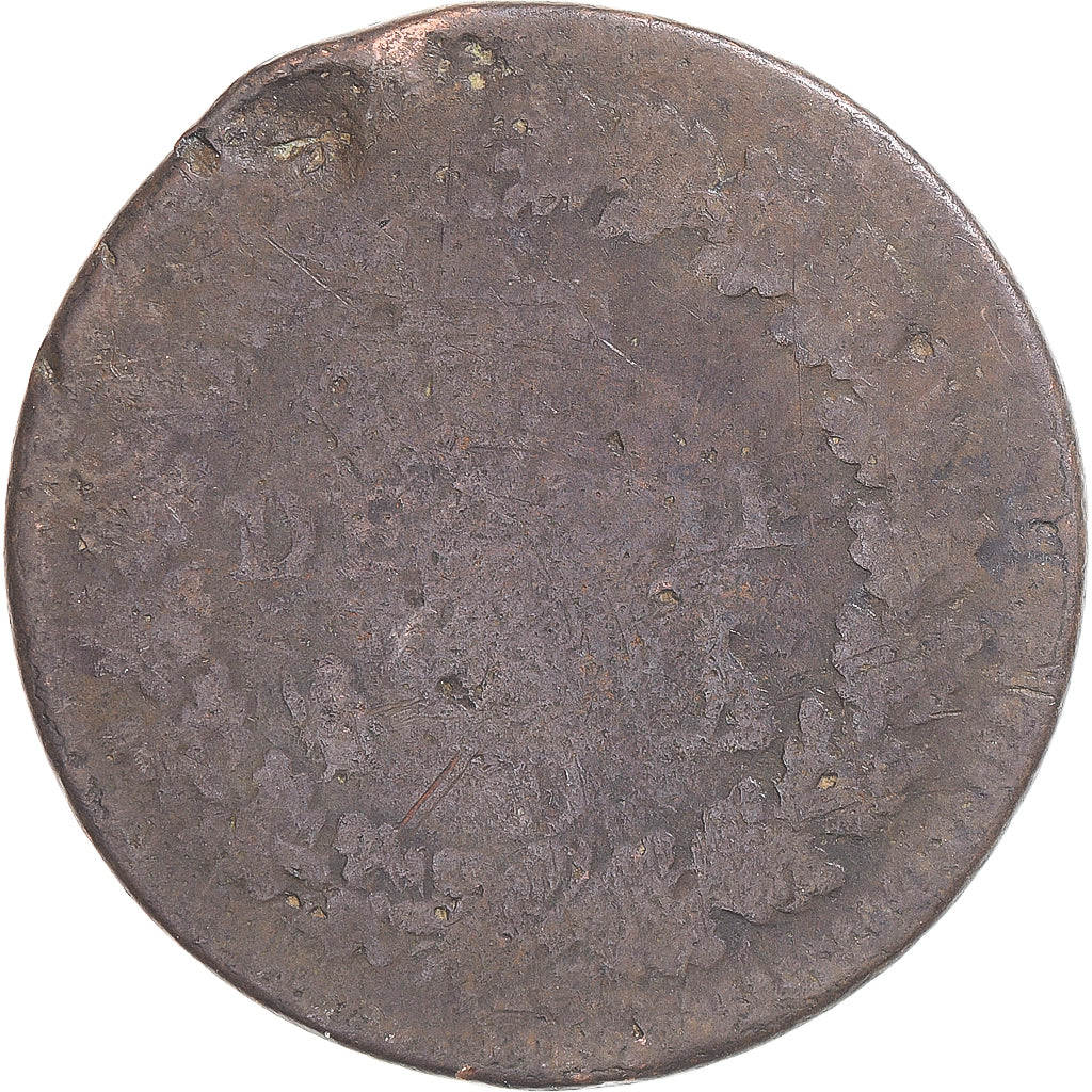 Coin, France, Dupré, Decime, Lyon, VF(20-25), Copper, Gadoury:187/187a