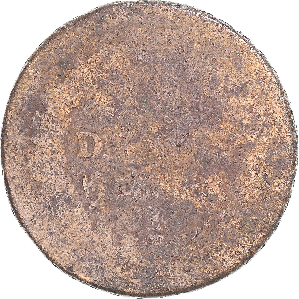 Coin, France, Dupré, Decime, Limoges, VF(20-25), Copper, Gadoury:187/187a