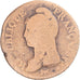 Coin, France, Dupré, Decime, AN 8, Limoges, VF(20-25), Copper, Gadoury:187