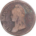 Coin, France, Dupré, Decime, AN 8, Bordeaux, VF(30-35), Copper, Gadoury:187a