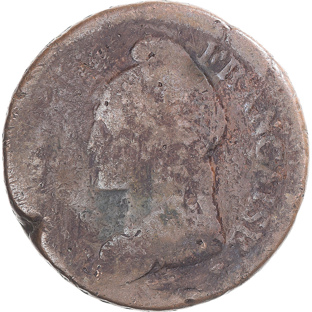 Coin, France, Dupré, Decime, AN 7/5, Strasbourg, VF(20-25), Copper, Gadoury:187