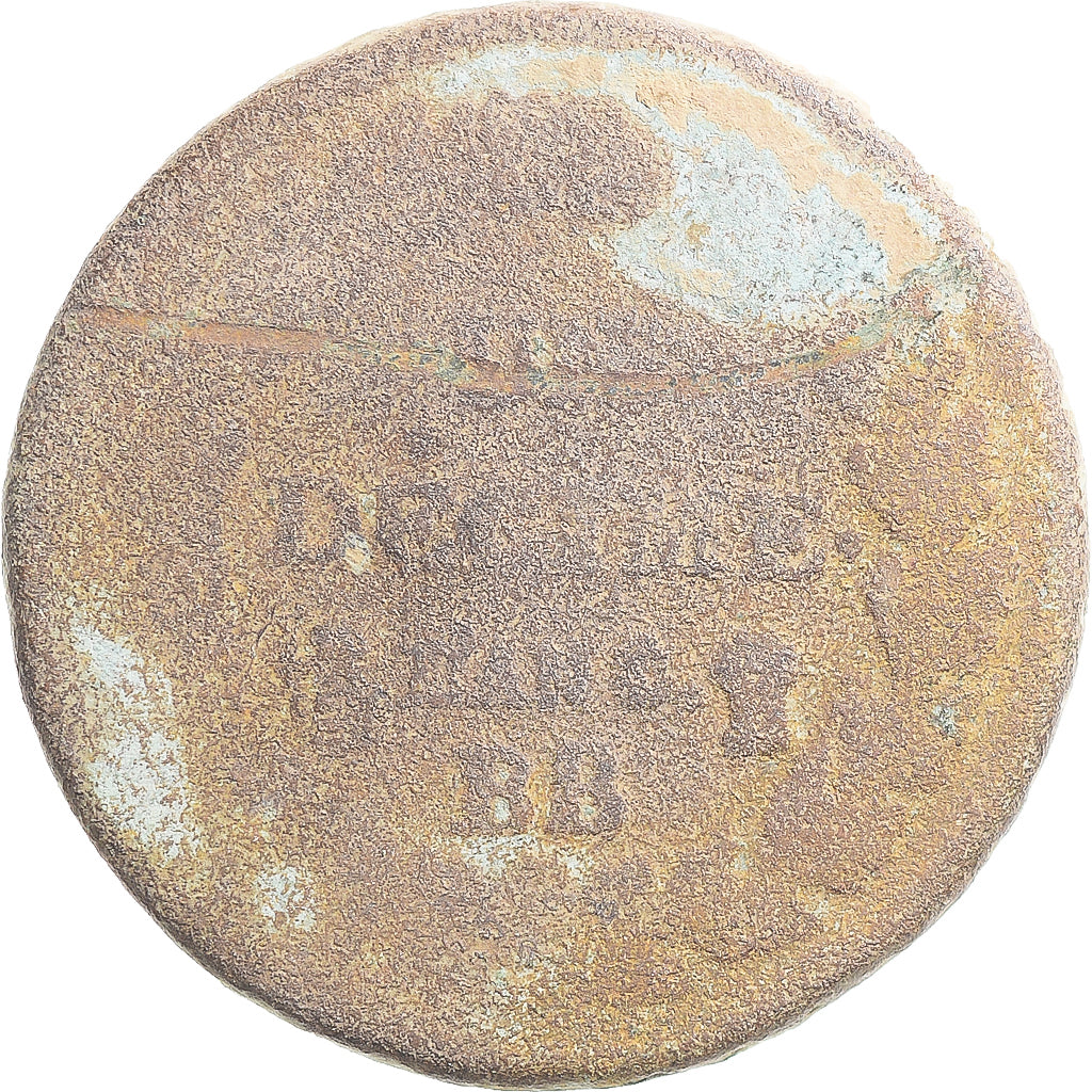 Coin, France, Dupré, Decime, Strasbourg, VG(8-10), Copper, Gadoury:187/187a