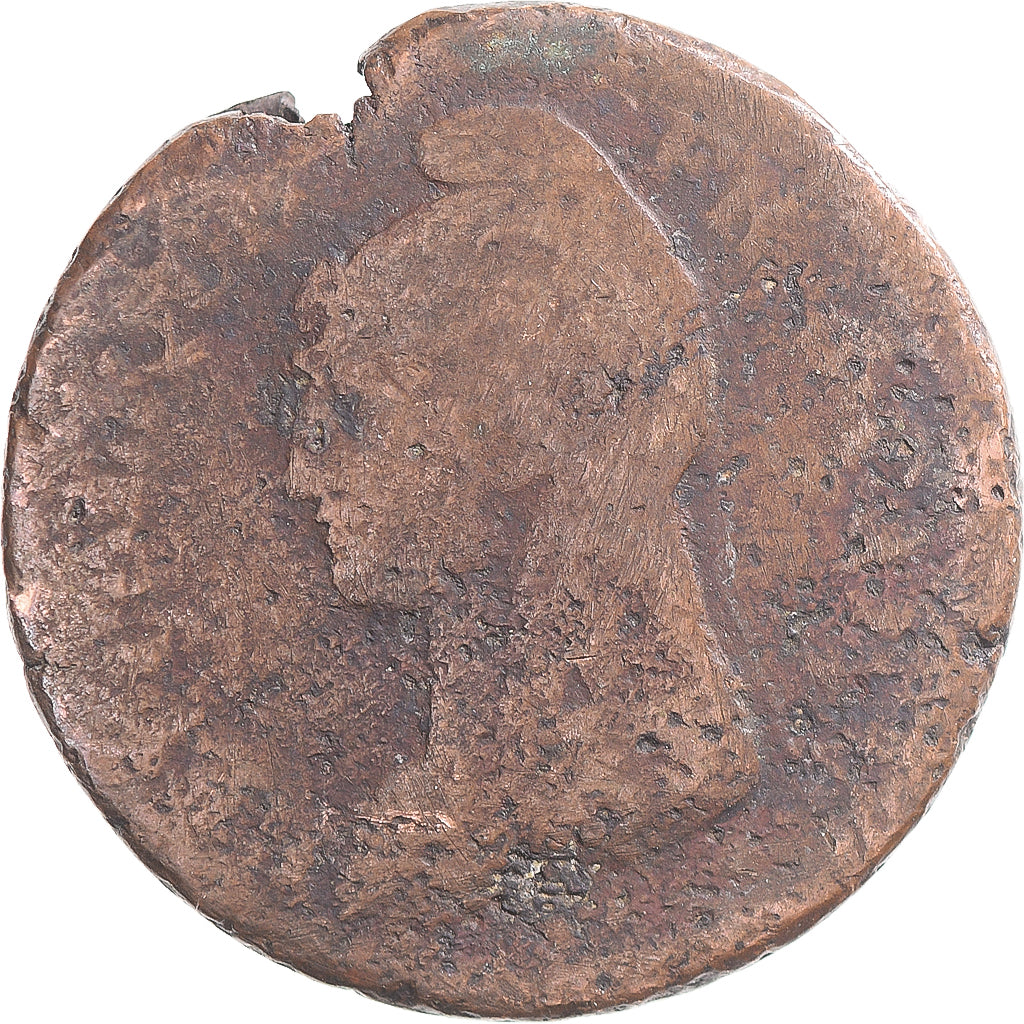 Coin, France, Dupré, Decime, Strasbourg, F(12-15), Copper, Gadoury:187/187a