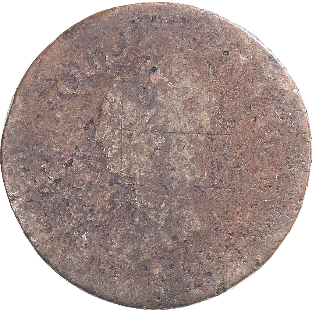 Coin, France, Dupré, Decime, AN 8, Strasbourg, VG(8-10), Copper, Gadoury:187a