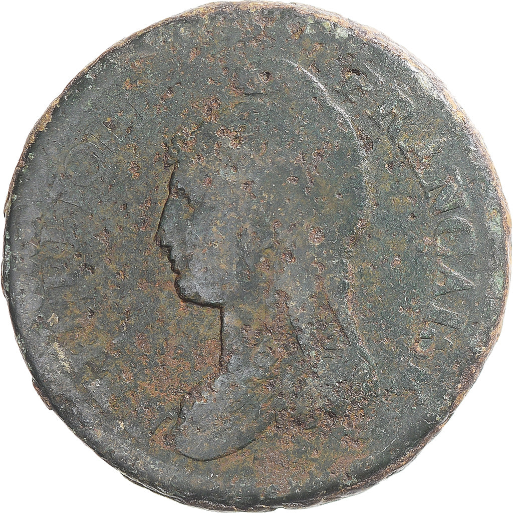 Coin, France, Dupré, Decime, AN 8, Strasbourg, VF(20-25), Copper, Gadoury:187a