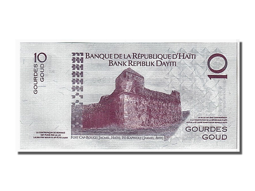 Banknote, Haiti, 10 Gourdes, 2006, KM:272b, UNC(65-70)