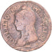 Coin, France, Dupré, Decime, AN 8, Strasbourg, VF(20-25), Copper, Gadoury:187a