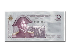 Banknote, Haiti, 10 Gourdes, 2006, UNC(65-70)
