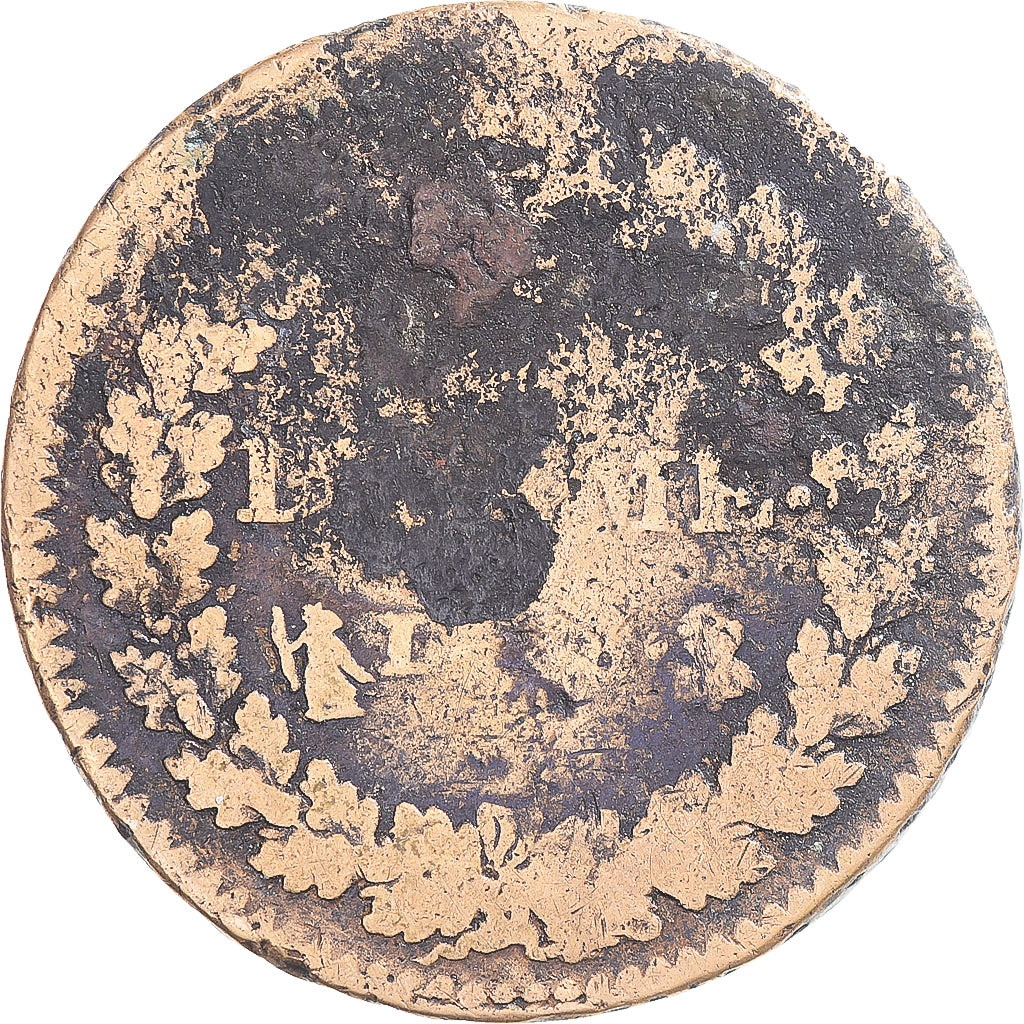 Coin, France, Dupré, Decime, VG(8-10), Copper, Gadoury:187/187a