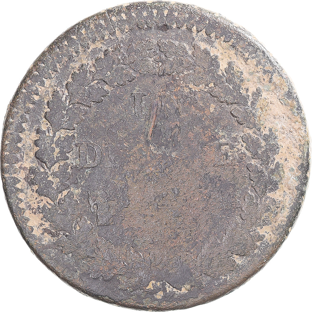 Coin, France, Dupré, Decime, F(12-15), Copper, Gadoury:187/187a
